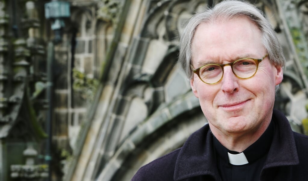 Gerard de Korte: 'Laten wij bidden dat ook in de islamitische wereld een oecumenische beweging mag ontstaan. Tot geluk van moslims onderling en in het belang van de vrede in onze wereld.' (beeld Ramon Mangold)