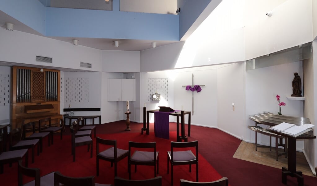 Het stiltecentrum in het Utrechtse winkelcentrum Hoog Catharijne wordt verbouwd. (beeld stichting stiltecentrum hoog catharijne)