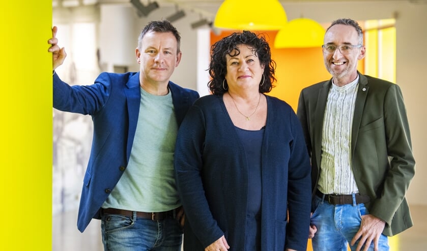 Wim Groot Koerkamp, Caroline van der Plas en Henk Vermeer van de BoerBurgerBeweging. De politieke partij strijdt voor het bestaansrecht van boeren en tuinders. (anp / Piroschka van de Wouw)