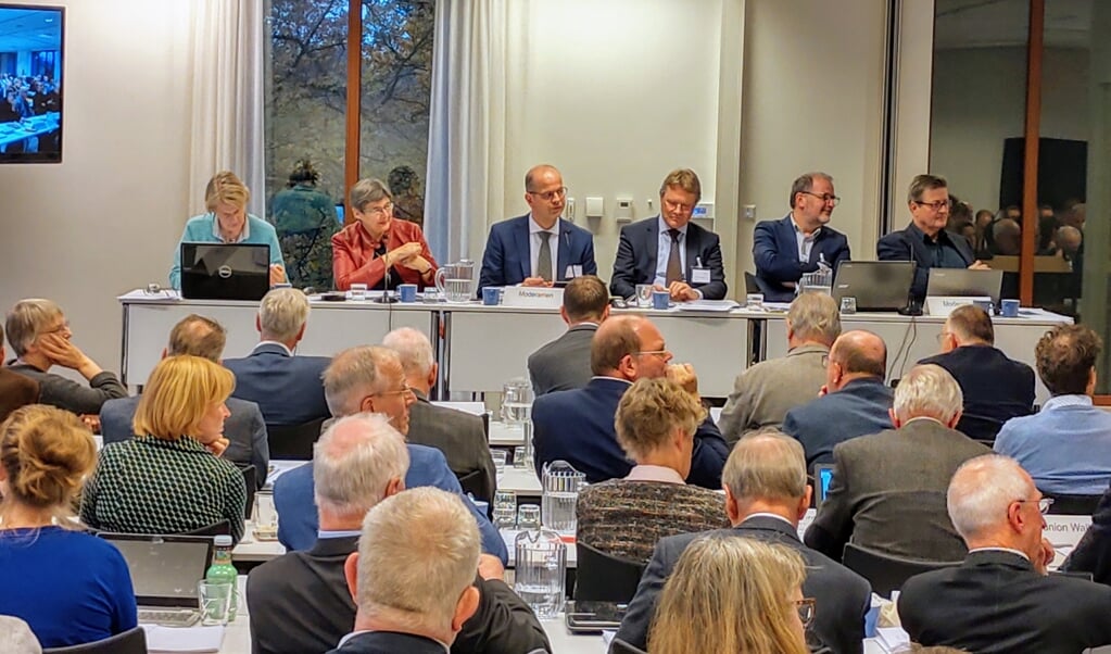 De synode van de Protestantse Kerk in Nederland praat in april over de regelgeving rondom tijdelijke aanstelling van predikanten. (beeld nd)