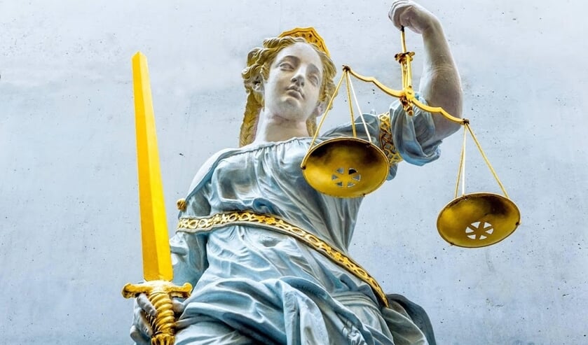 2015-09-17 13:32:17 ILLUSTRATIE - Een beeld van vrouwe Justitia. ANP XTRA LEX VAN LIESHOUT ( beeld anp)