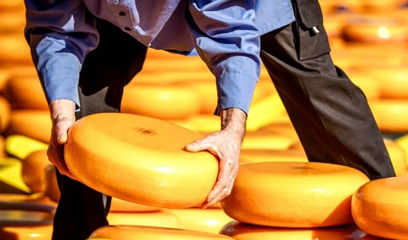 2019-03-29 10:15:02 ALKMAAR - Kazen tijdens de opening van het kaasseizoen van de grootste en oudste kaasmarkt van Nederland op het Waagplein. ANP REMKO DE WAAL ( beeld anp)