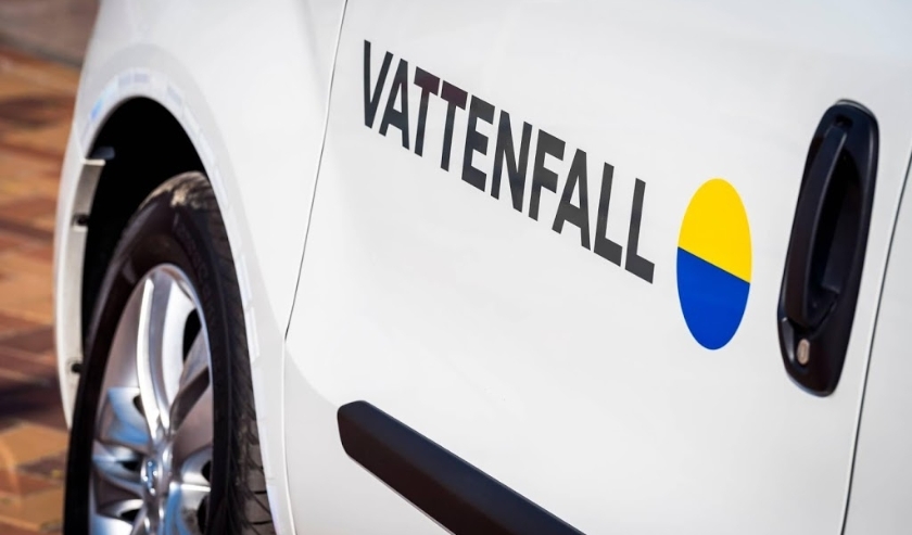 2019-04-09 11:22:08 AMSTERDAM - Logo van energiebedrijf Vattenfall, voormalig NUON.
ANP LEX VAN LIESHOUT ( beeld anp)