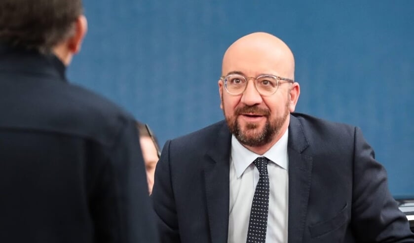 2019-12-12 14:43:54 epa08065703 European Council President Charles Michel arrives for a European Council summit in Brussels, Belgium, 12 December 2019. An European Council meeting will be held in Brussels on 12 and 13 December during which the EU27 leader ( beeld anp)
