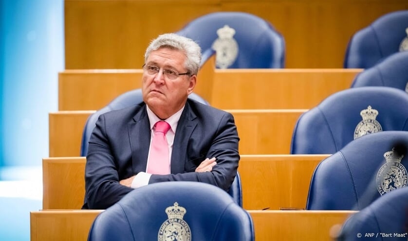 2019-05-16 16:20:34 DEN HAAG - Henk Krol (50Plus) tijdens het Tweede Kamerdebat over de LHBTI-monitor 2018 en de Nashvilleklaring. ANP BART MAAT ( beeld anp)