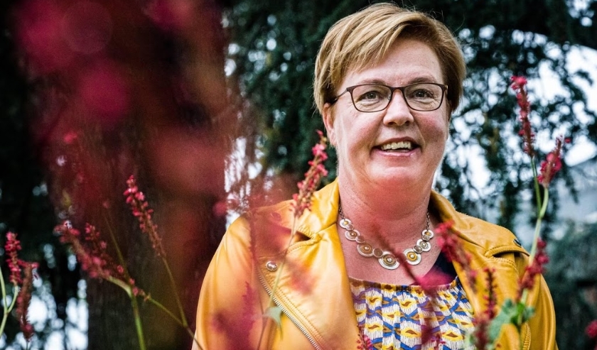 2019-10-04 12:14:22 EINDHOVEN - Portret van SP-raadslid Jannie Visscher. Het bestuur van de Socialistische Partij heeft haar voorgedragen als kandidaat-voorzitter. ANP ROB ENGELAAR ( beeld anp)