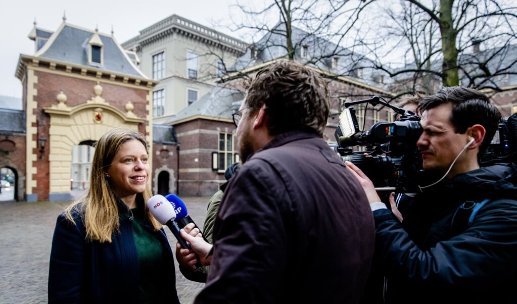 Carola Schouten, minister van Landbouw, Natuur en Voedselkwaliteit, verwacht dat ze ook nog wel even met partijen zal blijven praten. (beeld anp / Sem van der Wal)