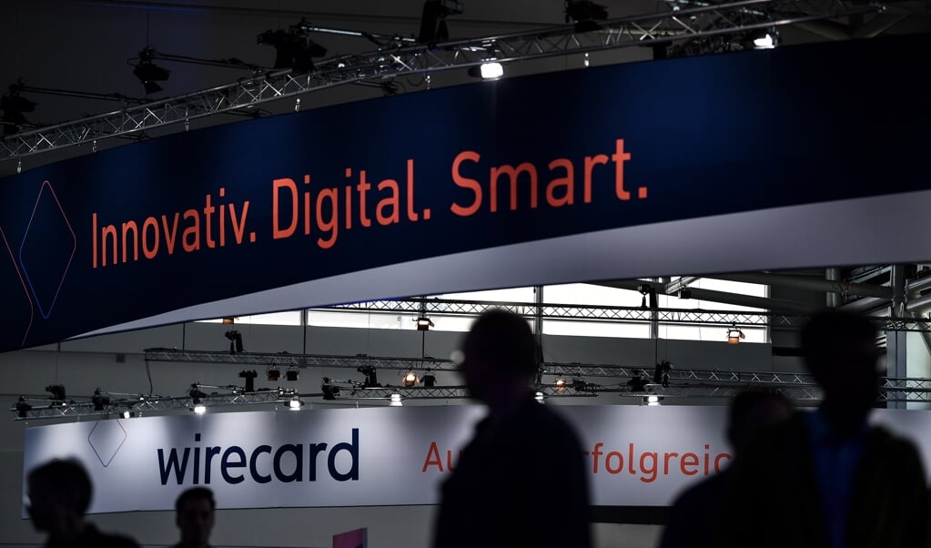 Ronkende teksten op de jaarlijkse aandeelhoudersvergadering van Wirecard in München, in juni vorig jaar. (beeld epa / Philipp Guelland)