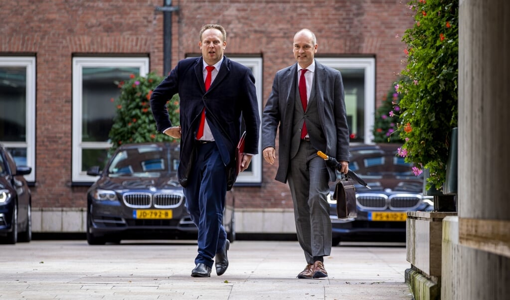 Het onderzoek is een vervolg op een motie van de fractievoorzitters Pieter Heerma (CDA, links) en Gert-Jan Segers (ChristenUnie) in september 2019. (beeld anp / Sem van der Wal)