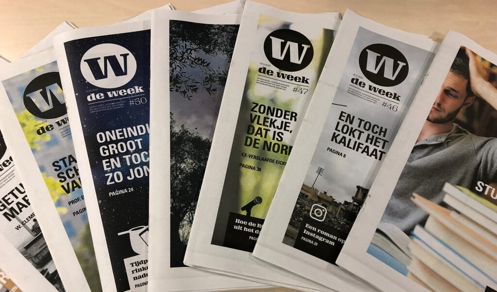 De Week, de jongerenbijlage van het Reformatorisch Dagblad, heeft niet voldoende abonnees. (beeld rd / Dick Tromp)