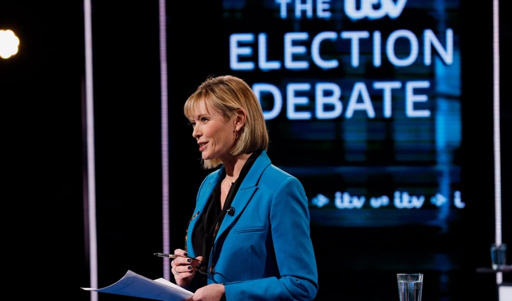 <p>ITV-journaliste Julie Etchingham is een van de bekendste leden van Christians in Media.</p> (beeld epa / Matt Frost)