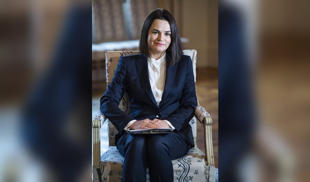 <p>Svetlana Tichanovskaja: 'Loekasjenko kende zijn eigen volk niet. Hij zag de verandering van hun gemoedstoestand niet.’</p> (beeld epa / Claudio Bresciani)