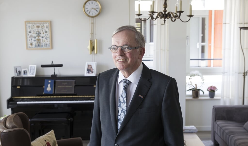 Ds. Willem Westland, emeritus predikant in de Protestantse Kerk in Nederland. (beeld Anton Dommerholt)