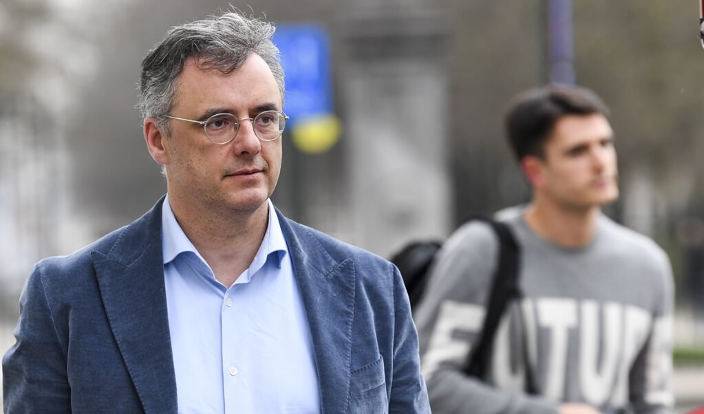 Joachim Coens, partijleider van de christendemocraten in Vlaanderen: 'Ik denk dat iedereen pas nu beseft wat er echt in het abortusvoorstel staat.’ (beeld epa / Frederic Sierakowski)