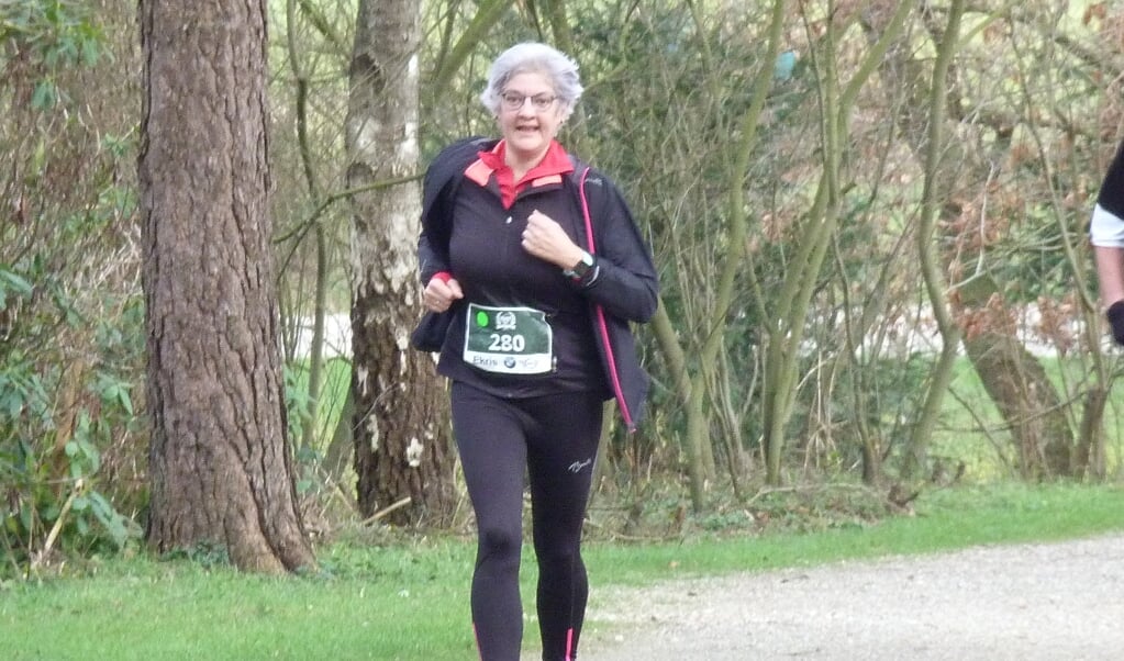 Cecile Stok: 'Ik vind het een uitdaging om een wedstrijd uit te lopen, ik loop vooral tegen mezelf.' (beeld )
