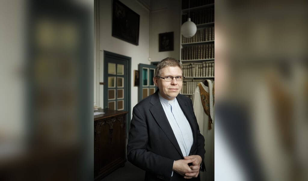 Bernd Wallet is op 15 februari 2020 verkozen tot aartsbisschop van de Oud-Katholieke Kerk in Nederland. (beeld Dick Vos)