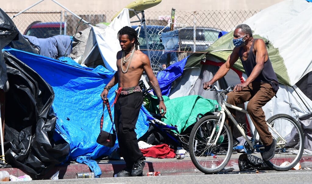Ongeveer een vijfde van de Amerikaanse beroepsbevolking heeft de afgelopen week voor het laatst een coronacheque gekregen van de overheid. (beeld Brown / afp)