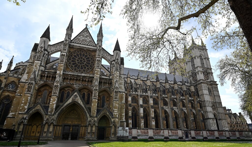De Londense Westminster Abbey was van 20 maart tot 11 juli volledig gesloten voor publiek. Dat kostte de kerk 12 miljoen pond. (beeld Kirk / afp)