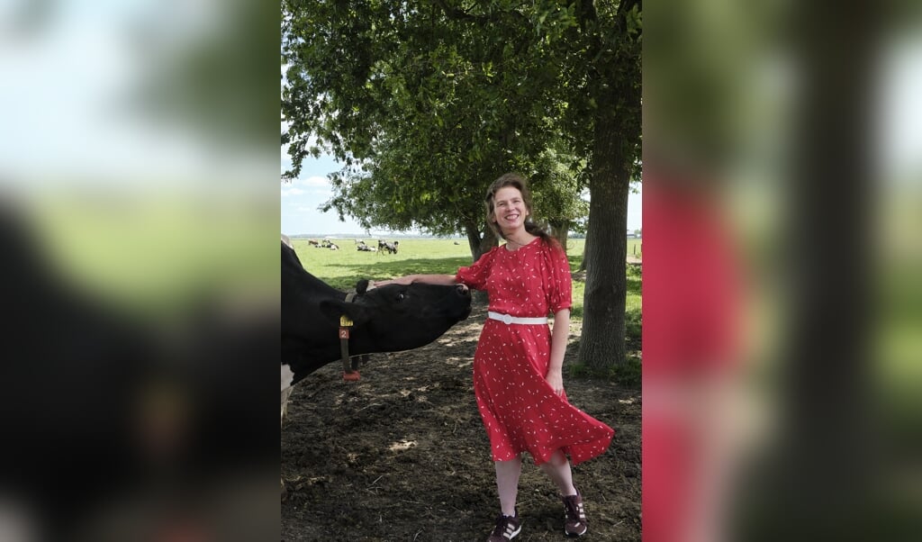 Martine Kruider is o.a. boerin, journalist, gastspreker en leidt een kringloopwinkel. (beeld Dick Vos)