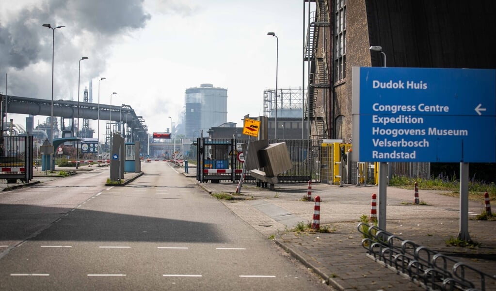 Tata Steel, een grote klimaatvervuiler, is vrijgesteld van de ODE-heffing. (beeld anp / Laurens Bosch)