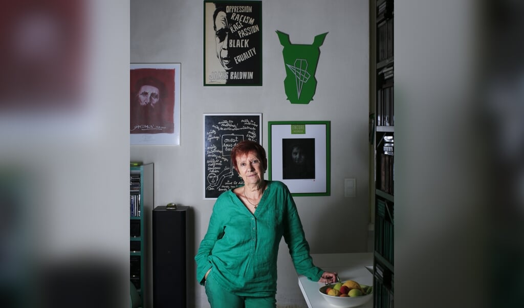 Teresa Maffeis: 'Vluchtelingen zijn gevangenen geworden in een vrij land.' (beeld la croix / Laurent Carre)
