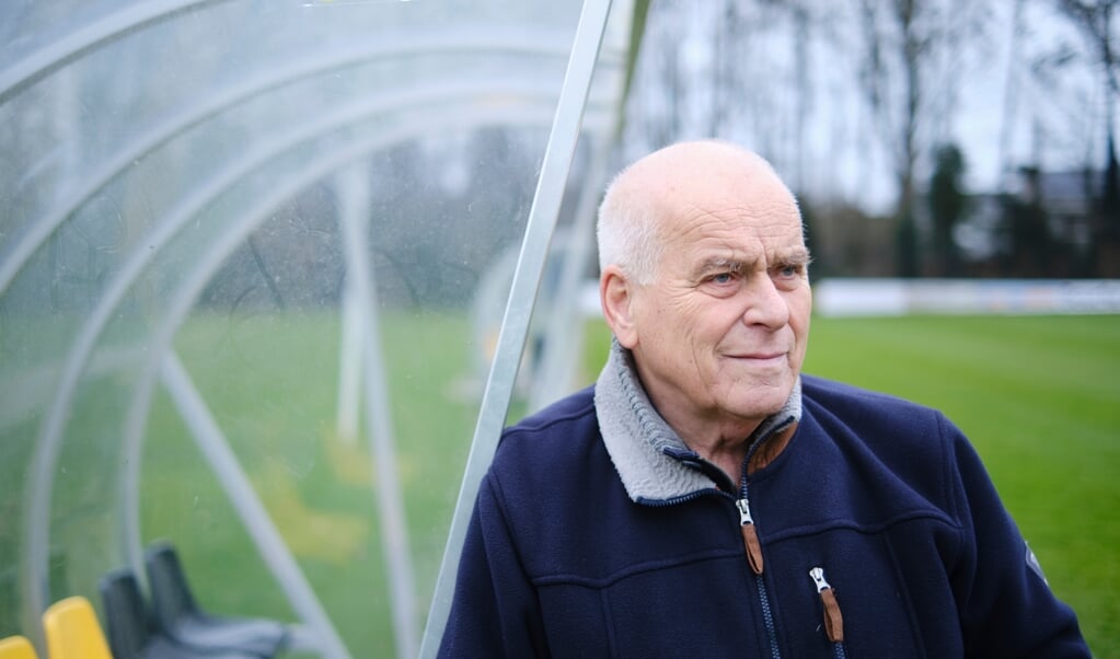 Evert ten Napel, sportverslaggever: ‘Het mooiste aan mijn baan is dat het een goedbetaalde hobby is.’ (beeld Dick Vos)