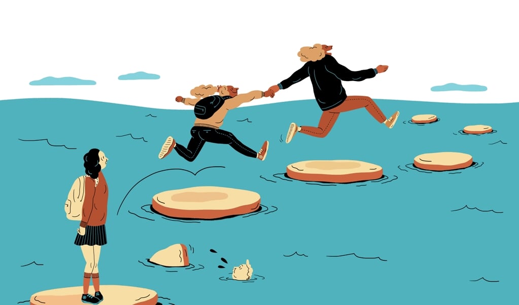 Kinderen moeten op vrij jonge leeftijd een keuze maken voor een studiepakket. Hoe begeleid je hen daarbij als ouder? (beeld Nanne Meulendijks)