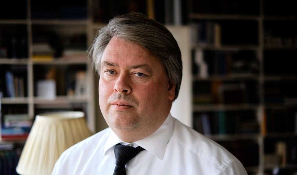 Dominee Wijnand Zondag wordt parttime hoogleraar aan de Theologische Universiteit in Apeldoorn. (beeld Dick Vos)
