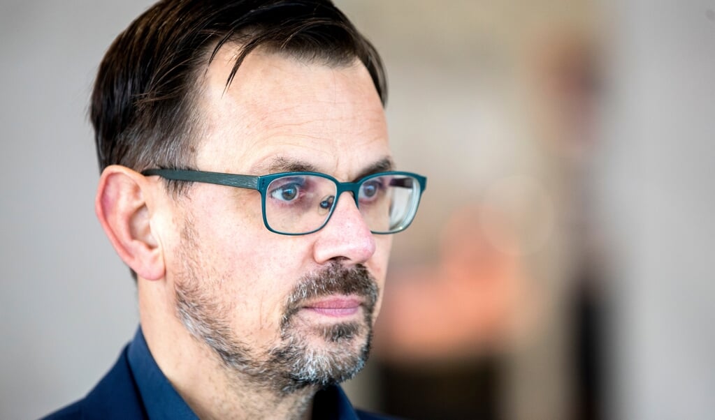 André Rouvoet: 'Een motie van wantrouwen indienen terwijl je zelf hebt bijgedragen aan het gewraakte beleid, is staatsrechtelijk heel wonderlijk.' (beeld anp / Remko de Waal)