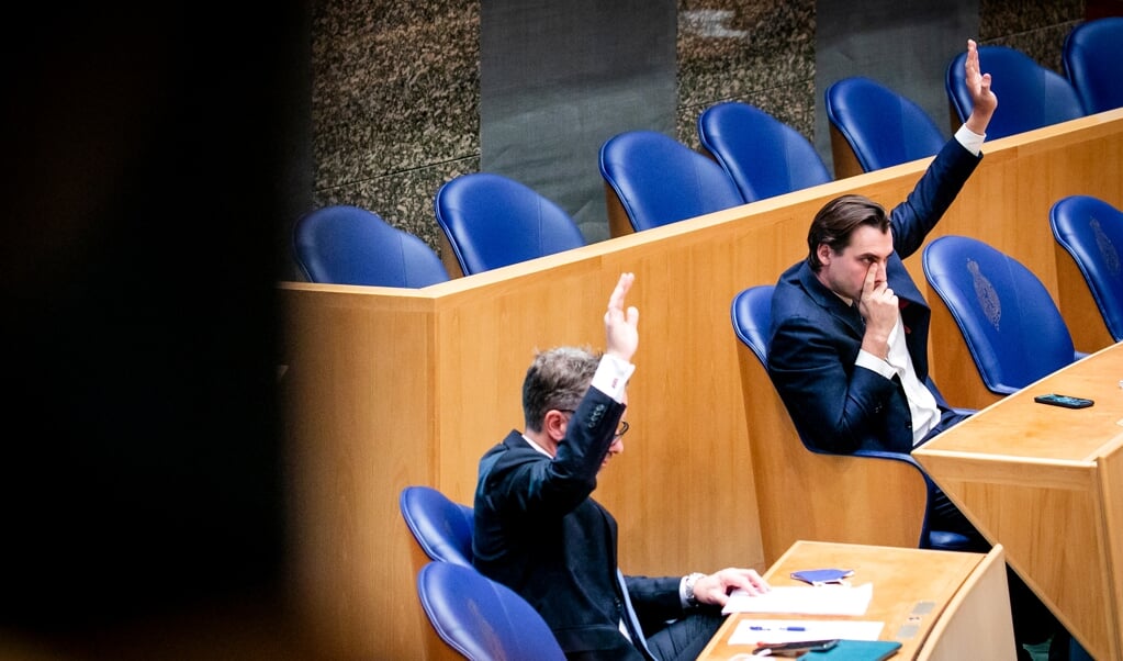 Hans van de Breevaart meent dat Forumleider Thierry Baudet wordt gedemoniseerd. (beeld anp / sem van der wal)