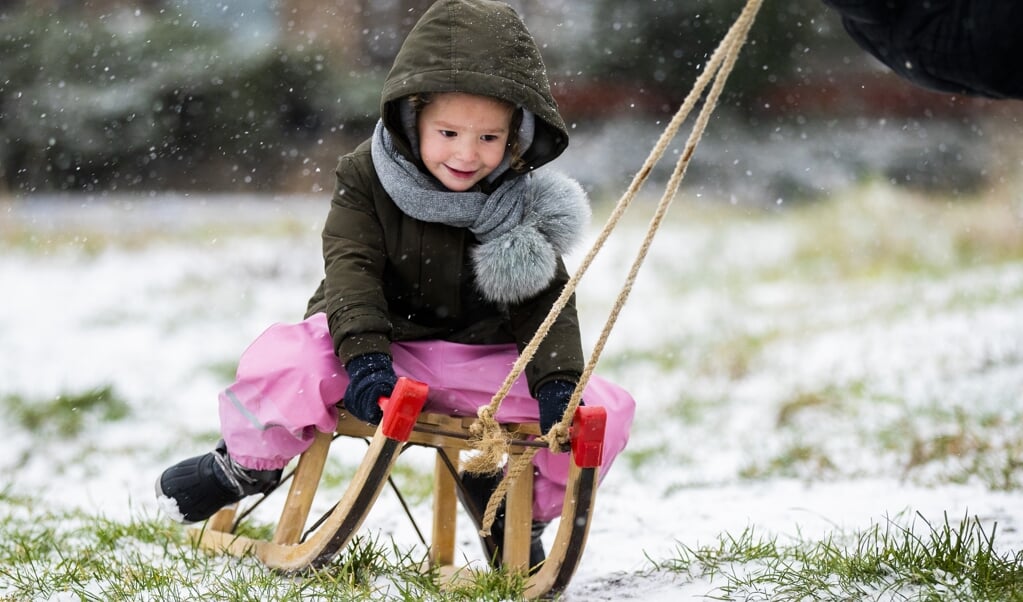 Op 16 januari viel er in het zuiden van Nederland tot 5 centimeter sneeuw. Dit weekend wordt waarschijnlijk witter, zegt de weerman. (beeld anp / Remko de Waal)