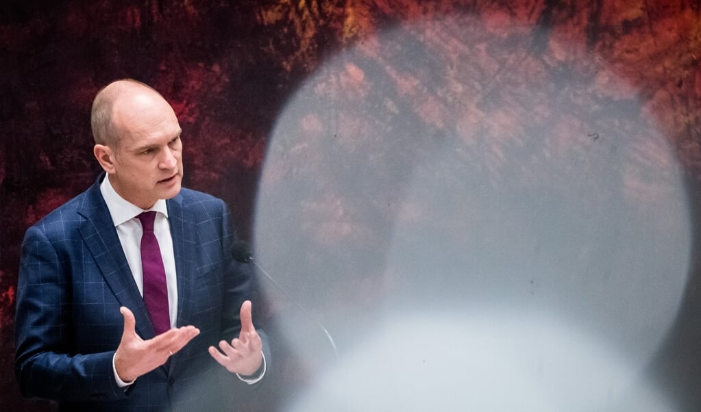 Volgens fractievoorzitter Gert-Jan Segers (ChristenUnie) is zijn mening over ‘voltooid leven’ sinds de laatste verkiezingen niet veranderd. (beeld anp / Bart Maat)