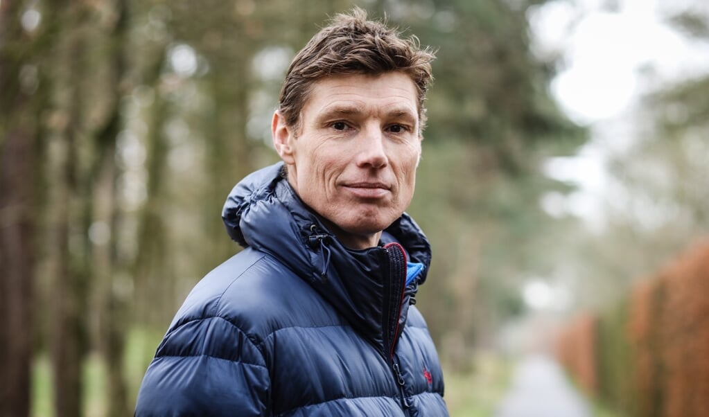 Bas van de Goor: 'Aan balvaardigheid moest ik hard werken, spronghoogte heb ik ook moeten ontwikkelen.' (beeld Maarten Boersema)