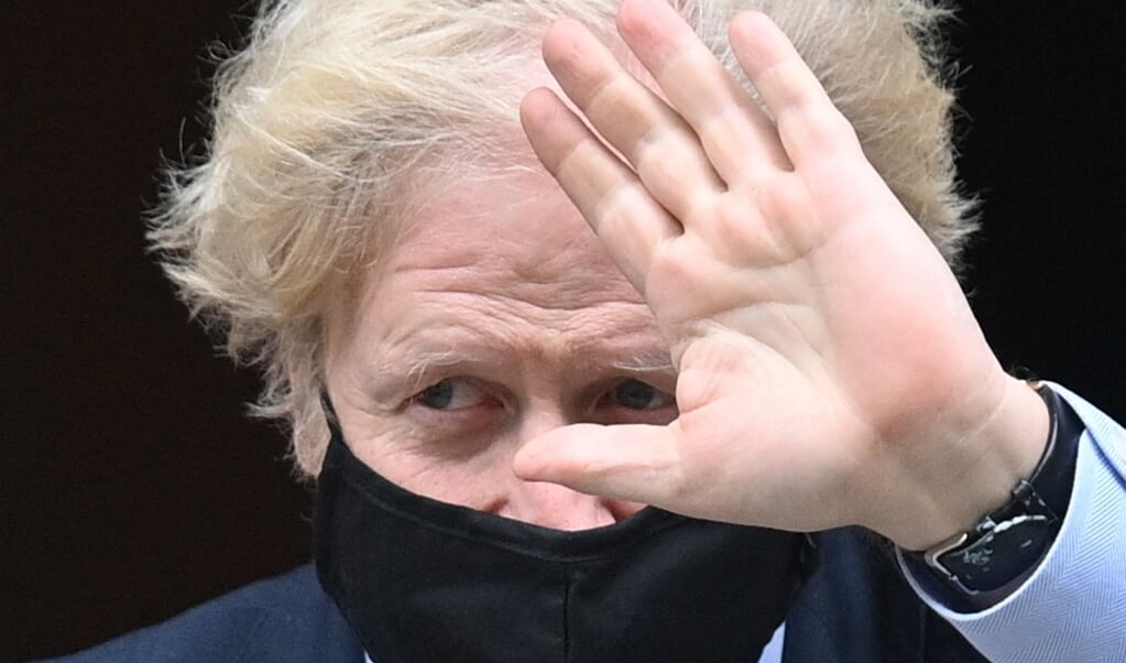 De grote vraag is met welke blik Johnson naar het het Oosten kijkt. Daar is nu wat meer duidelijkheid in gekomen. (beeld afp / Justin Tallis)