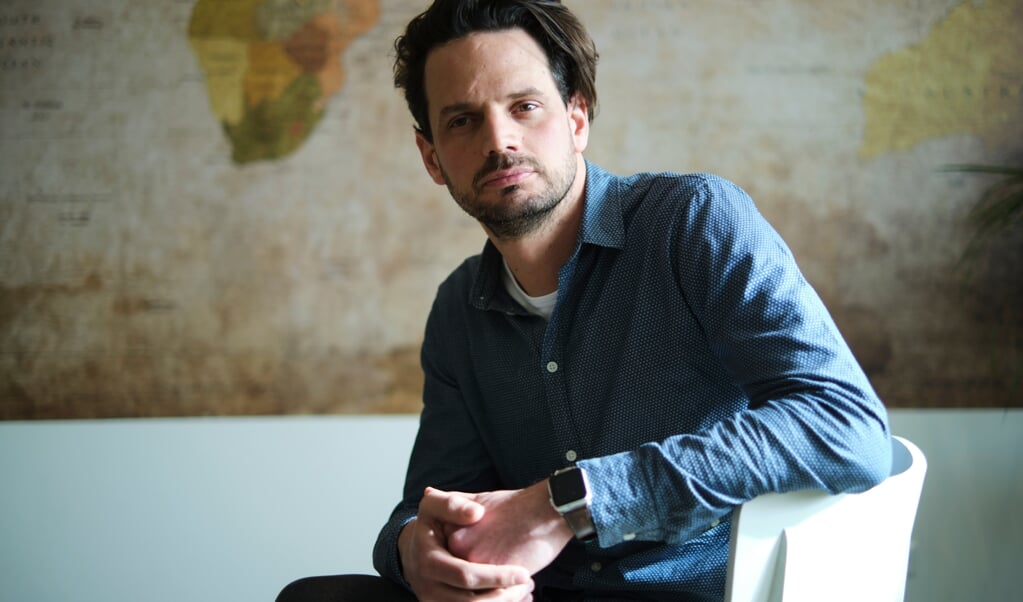 Jurjen van Houwelingen: 'Niemand op deze aarde wordt uitgezonderd van pijn. Voor de een heftiger dan voor de ander, maar iedereen krijgt zijn portie.' (beeld Dick Vos)