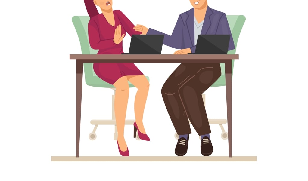 'Toen de vrouw na seksueel misbruik een klacht indiende bij de directie, werd de man overgeplaatst. Haar contract werd kort na haar klacht niet verlengd.' (beeld iStock)