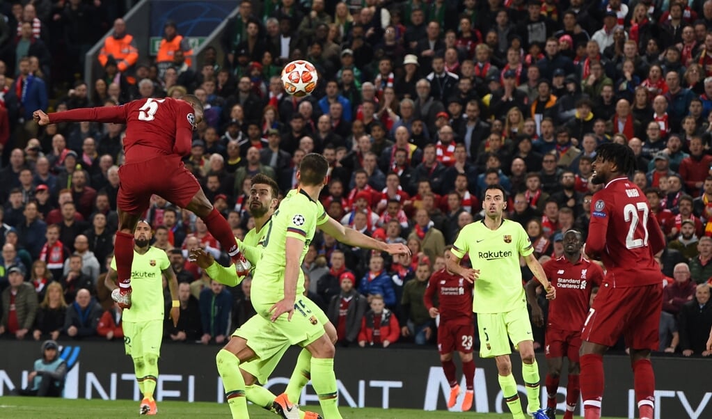 Liverpool-Barcelona, een wedstrijd die je in de 'European Super League' een stuk vaker zult zien. (beeld Paul Ellis / afp)