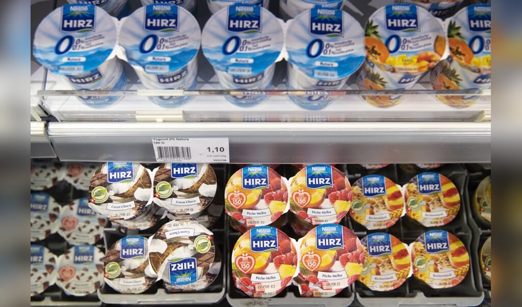 Yoghurtproducten zijn gezond omdat ze nuttige micro-organismen bevatten. (beeld epa / Laurent Gillieron)