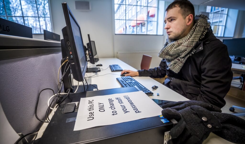 De universiteit van Maastricht werd vorig jaar slachtoffer van een cyberaanval. (beeld anp / Marcel van Hoorn)