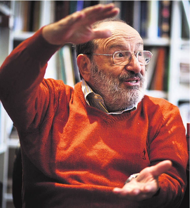 Umberto Eco houdt geen maat