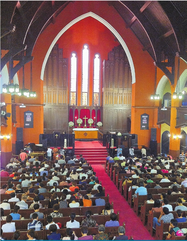 Chinezen vinden rust in de kerk