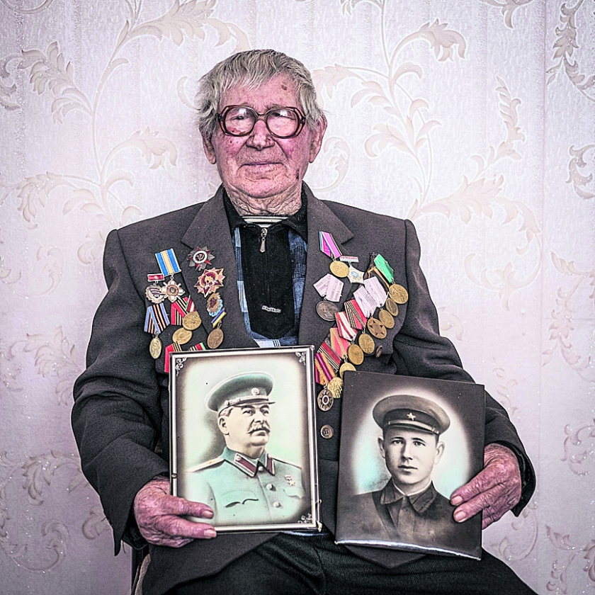 Oorlogsveteranen van de Krim (Carel Schutte)