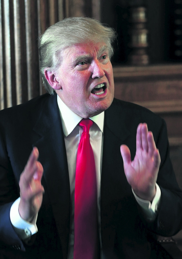 Trump, de schrik van de Republikeinen (ap / P. Kevin Morley)