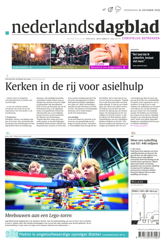 Uit de hoofdredactie: Vernieuwde krant