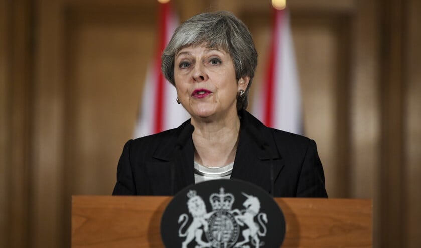 May liet doorschemeren op te stappen als de brexit op 30 juni niet voltooid is. (epa / Chris J. Ratcliffe)