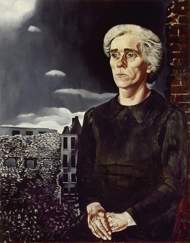 Raadsel opgelost over vrouw die staat afgebeeld op het schilderij Arbeidersvrouw van Charley Toorop (stedelijk museum amsterdam)