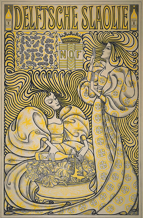 Jan Toorop, de man van de 'slaoliestijl' (gemeentemuseum)