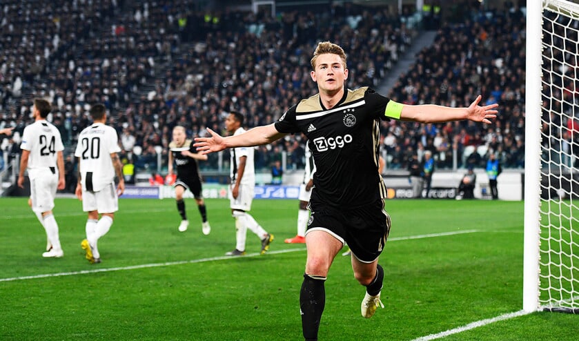 Ajax heeft zich geplaatst voor de halve finale van de Champions League. In Turijn werd dinsdagavond met 2-1 gewonnen van Juventus (anp / Olaf Kraak)