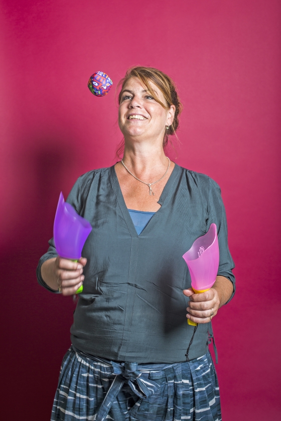 Yvette van Boven is het liefst thuis bij haar moestuintje (goed folk)