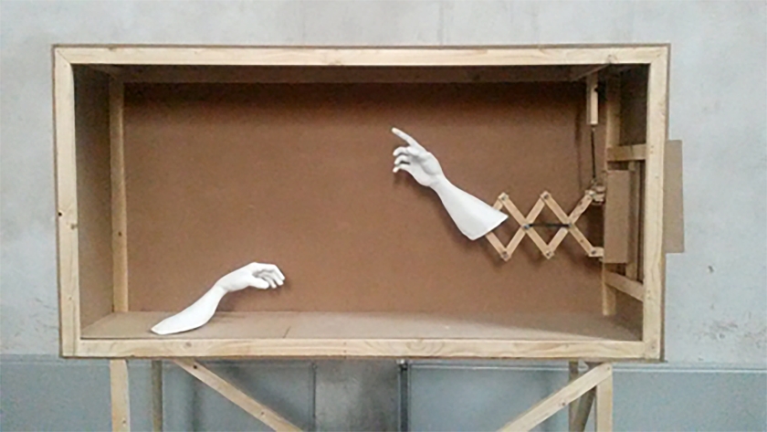 kunstwerk boven: Harold Kloosterman, Zou het niet wat zijn / Wouldn’t it be nice (2016). ((N)ergens thuis)